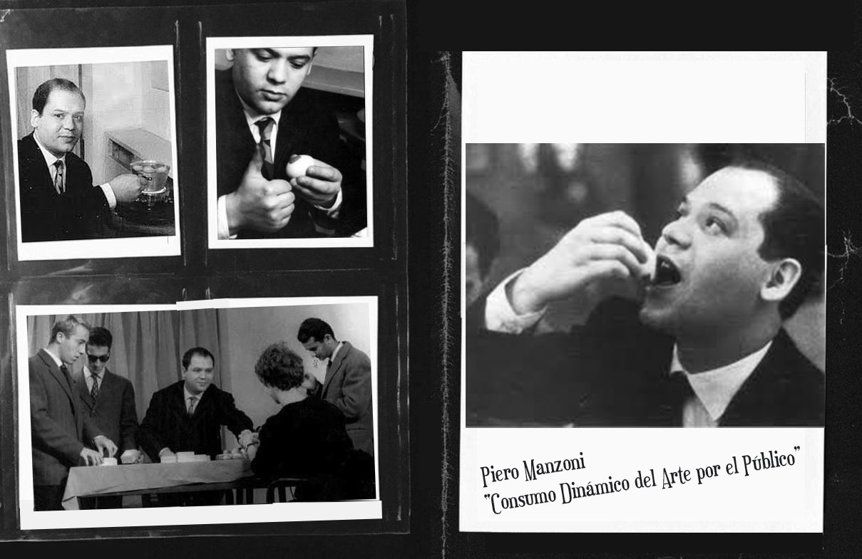 Consumazione dell'arte dinamica del pubblico divorare l'arte